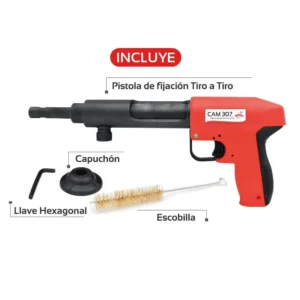 Pistola de Fijación Tiro a Tiro